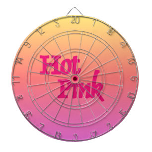 tablero de anuncios inverso de color rosa caliente