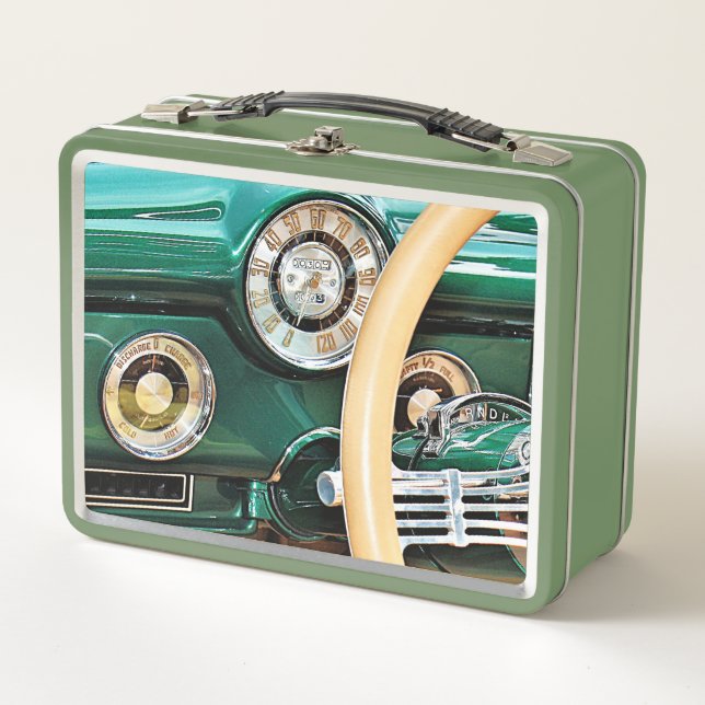 Tablero de automóvil clásico de 1948 (Anverso)