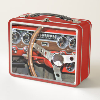 Tablero de automóvil clásico de 1964