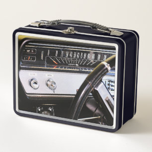 Tablero de automóvil clásico de 1965
