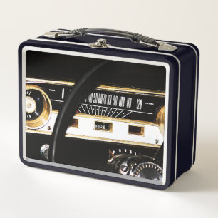Tablero de automóvil clásico de 1965