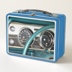 Tablero de automóvil clásico de 1967
