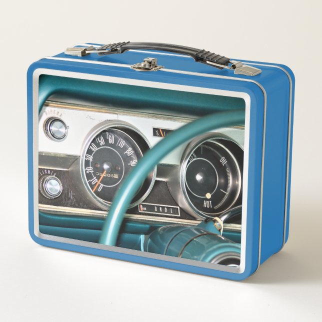 Tablero de automóvil clásico de 1967 (Anverso)