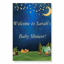 Tablero de bienvenida/despedida para baby shower