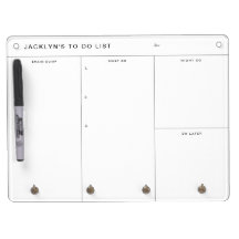 Tablero de borrado seco con marcador de volcado de