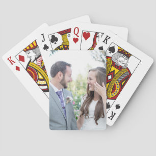 Tablero de cartas de reproducción de fotos de casa