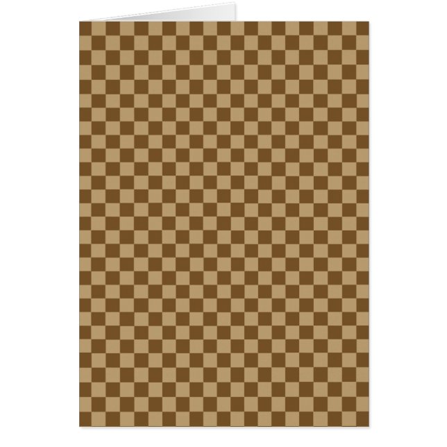 Tablero de damas clásico de Brown de Shirley (Frente)