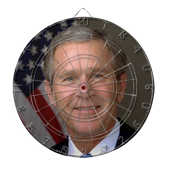 Tablero de dardo de George W. Bush (Frente)