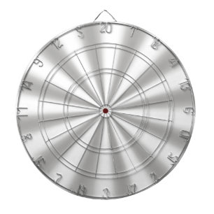 Tablero de dardo de plata de Starburst