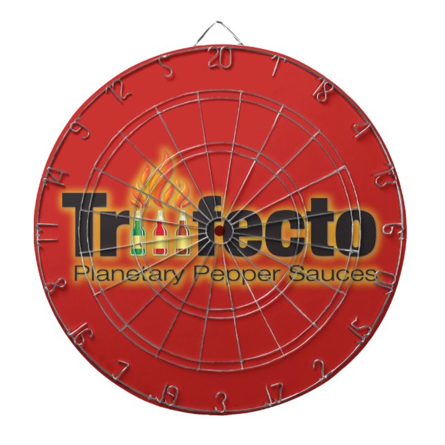 Tablero de dardo de Triiifecto (Frente)