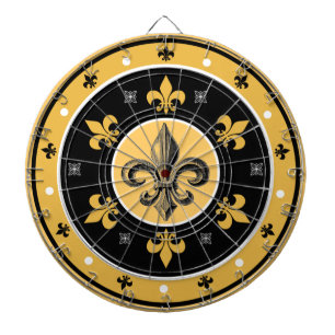 Tablero de dardo del diseño de New Orleans de la