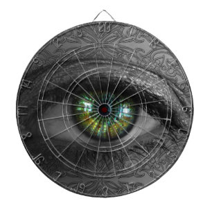 Tablero de dardo del "OJO" de los toros