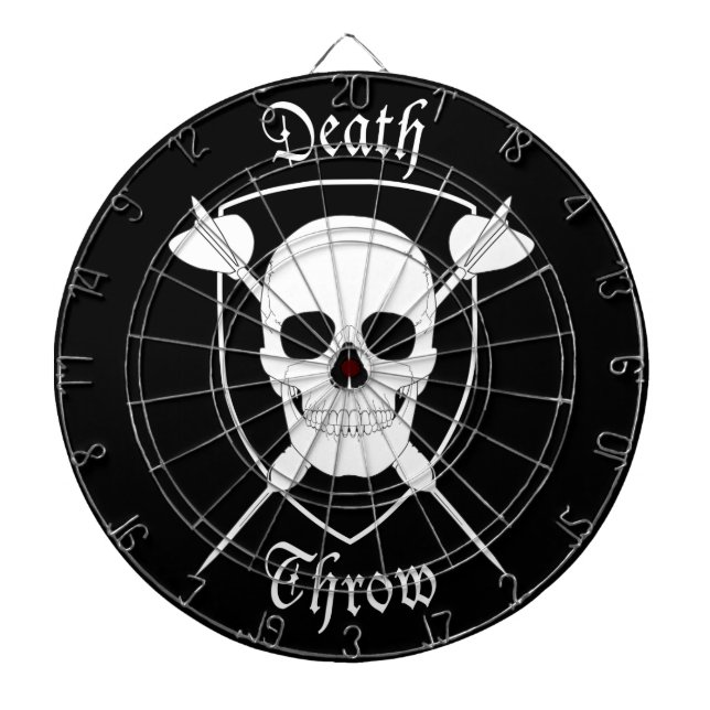 Tablero de dardo del tiro de la muerte (Frente)