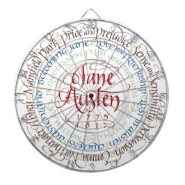 Tablero de dardo - dramas de período de Jane