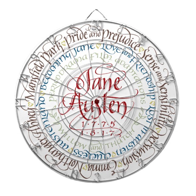 Tablero de dardo - dramas de período de Jane (Frente)