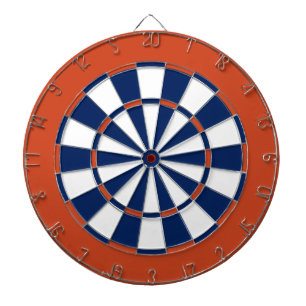 Tablero de dardo en colores del hockey de Edmonton