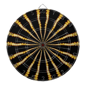 Tablero de dardo psicodélico muy Trippy