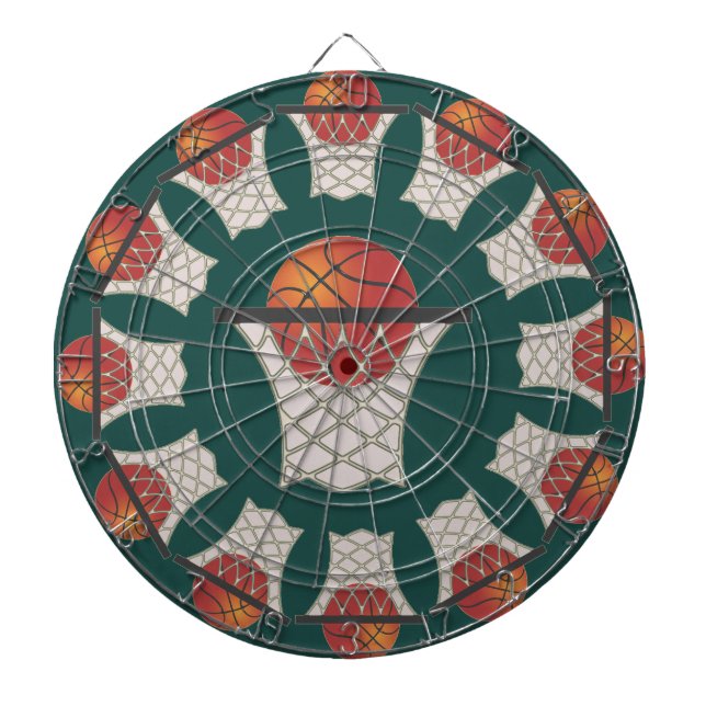 Tablero de Dardos “Aro de Baloncesto” (Frente)