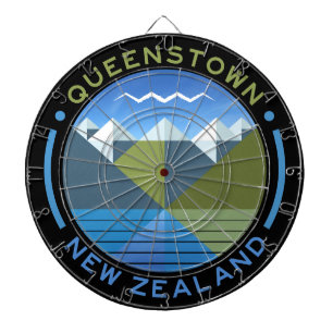 TABLERO DE DARDOS ISLA DEL SUR QUEENSTOWN NUEVA ZE