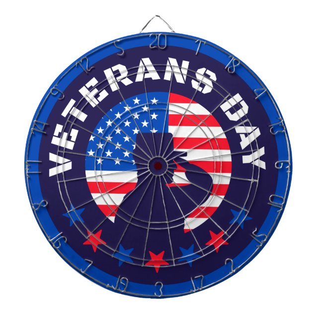 Tablero de dardos para veteranos (Frente)