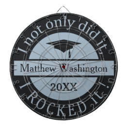 Tablero de dardos personalizado con nombre y año d