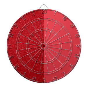 Tablero de Dardos Rojo Tomate Dividido – Personali