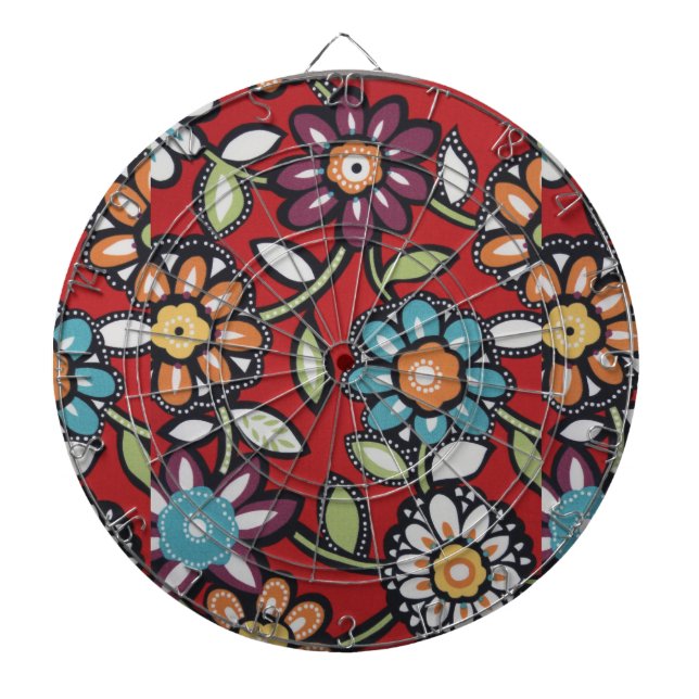tablero de flores hippie (Frente)