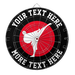 tablero de karate personalizado con diseño de art