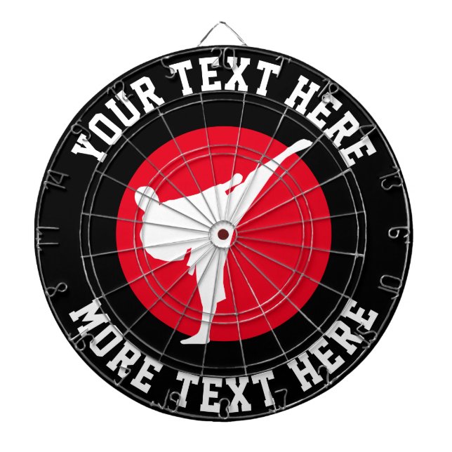 tablero de karate personalizado con diseño de arte (Frente)