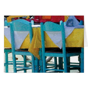 Tablero de la mesa del café