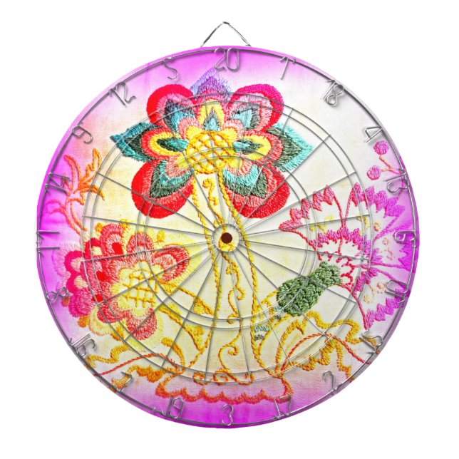 tablero de palmeras rosadas (Frente)