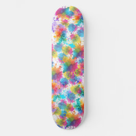 Tablero de Patineta de Arte de Salpicaduras de Pin