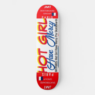 TABLERO DE PATINETA HOT GIRL JMT PARIS 8 1/4"