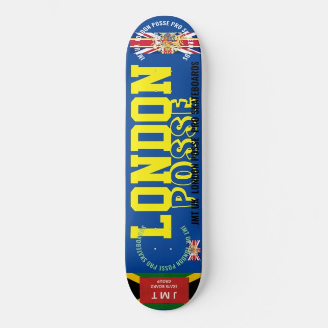 TABLERO DE PATINETA LONDON POSSE  8 1/4" (Anverso)