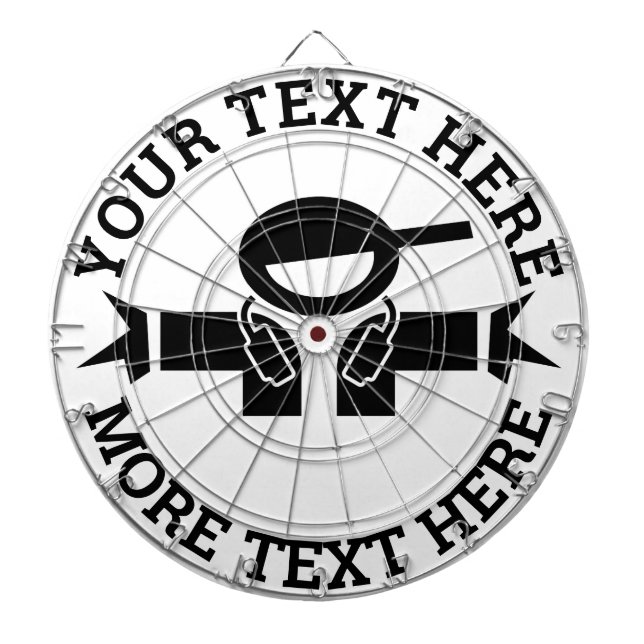 tablero de personalizado con el logo de DJ musical (Frente)