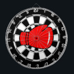 tablero de personalizado con logo de guante de box<br><div class="desc">Cartel personalizado con el logo de guante de boxeo rojo. Personalizar con texto opcionalmente. Ideal para casa,  club,  gimnasio,  bar,  pub,  etc.</div>