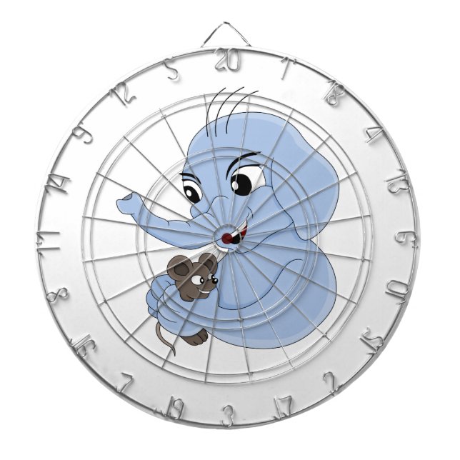 Tablero de personalizado de elefante lindo (Frente)