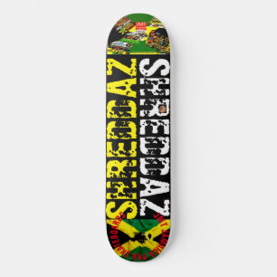 Tablero de skateboard de 1/4" SHREDDAZ 8