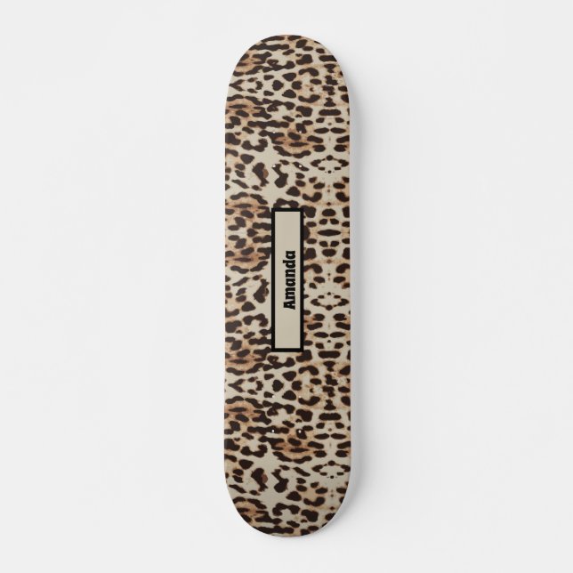 Tablero de skateboard de Personalizado de animales (Anverso )