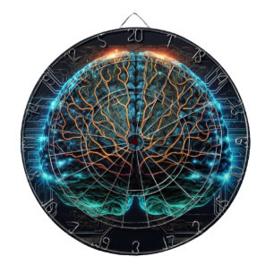 tablero de tablón de datos de cibercerebro informá