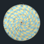 Tablero retro azul amarillo pastel<br><div class="desc">Una almohada de diseño a cuadros, perfectamente retorcida, en tonos pastel, llena de grandes vibraciones. Chequeras modernas y retorcidas de color violeta pastel, violeta, lila y amarillo pastel. Este bonito diseño retro psicodélico te lleva a la maravillosa tierra. Los cheques retorcidos en colores pastel. Giro y remolque, torneado, patrón a...</div>