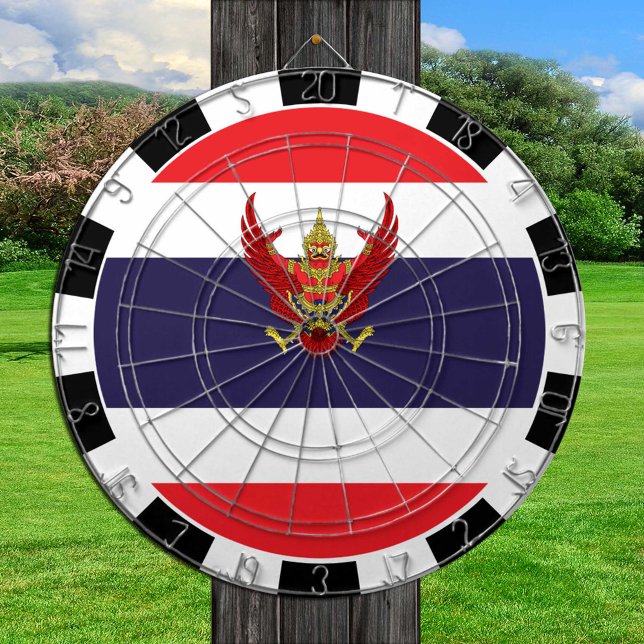 Tablero tailandés con bandera tailandesa/tablero d (Subido por el creador)