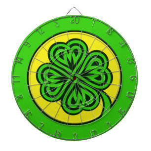 Tablero tribal de dardos Shamrock