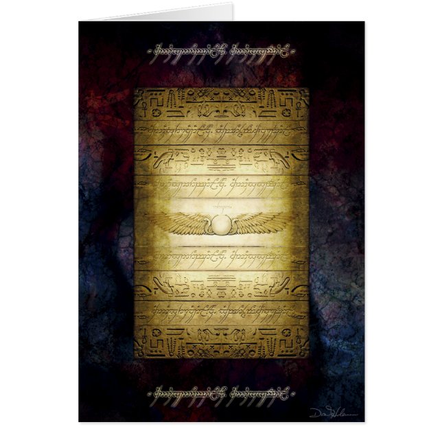 Tableta egipcia (Frente)