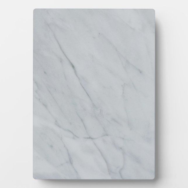 Tabletas de piedra de mármol blanco con placa de c (Frente)