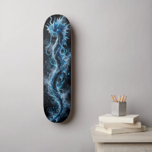 Tablón de Patineta Dragón de Agua Helada - Bestia
