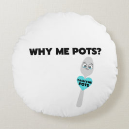 Tachy Me Spoon Bold Impresión Almohada redonda