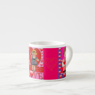 TACITAS DE TÉ O TAZAS DE EXPRESO PARA EL DÍA DE SA