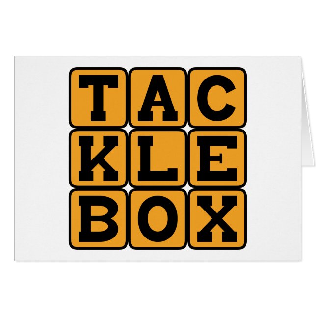 Tacklebox, kit de herramientas para pescadores (Anverso (Horizontal))