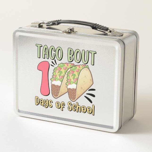 Taco acerca de 100 días de clases (Anverso)